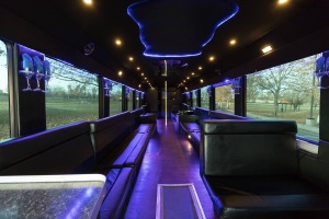 Ambassador Bus (Interior, Rear, View 2)