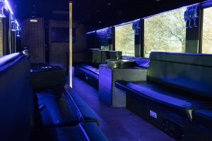 Ambassador Bus (Interior, Rear, View 5)