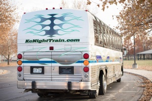 Limo Bus (Exterior, Rear, Passenger Side, View 1)